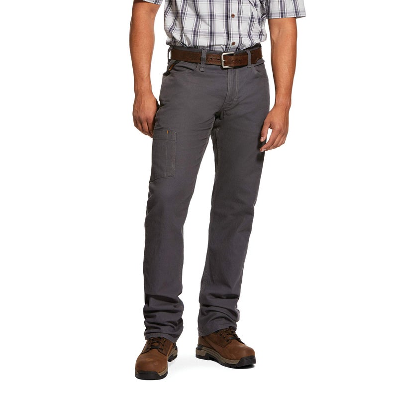 ARIAT Menâ€™s Rebar M4 Low Rise DuraStretch Made Tough Stackable Straight Leg Pant - Image 1
