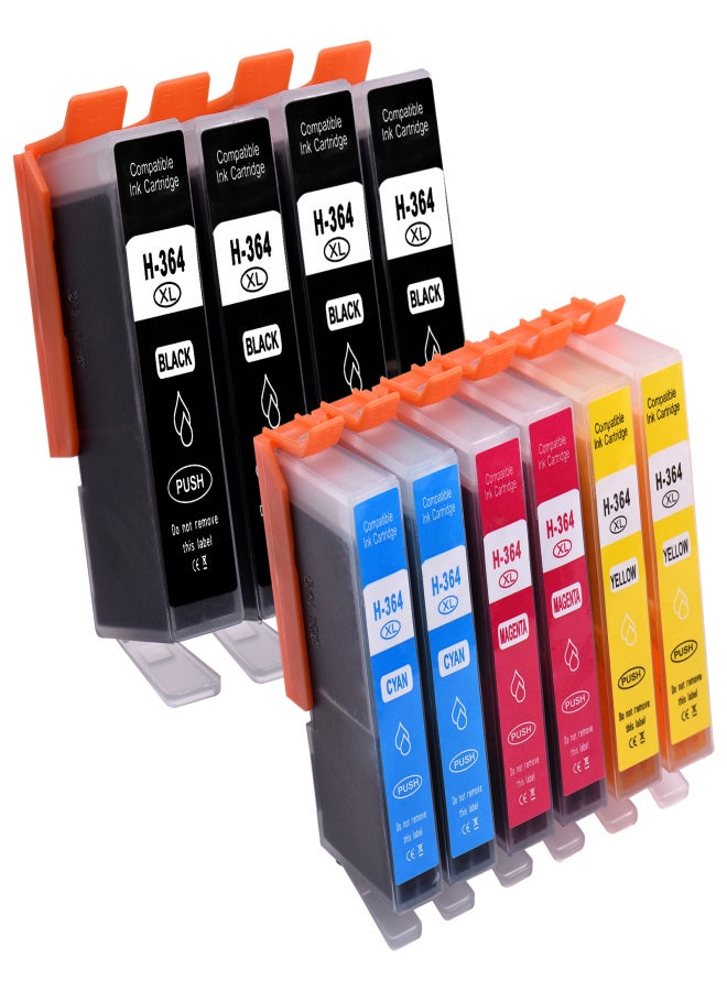 Ink Cartridges Replacement for HP 364XL 364 XL Compatible with HP Photosmart 5388 5510 5522 7510 7520 B8550 B8553 B8558 C309 C309a HP Officejet 4610 4620 4622 HP Deskjet 3070A 3520 3522 4622 Printer, 10 Pack - Image 2