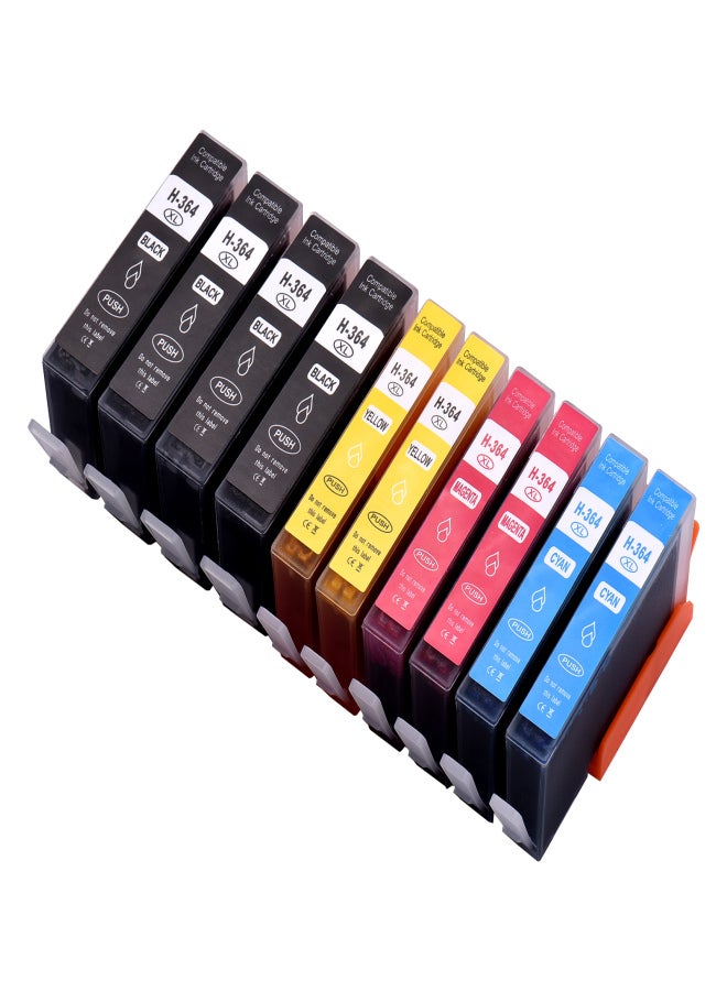 Ink Cartridges Replacement for HP 364XL 364 XL Compatible with HP Photosmart 5388 5510 5522 7510 7520 B8550 B8553 B8558 C309 C309a HP Officejet 4610 4620 4622 HP Deskjet 3070A 3520 3522 4622 Printer, 10 Pack - Image 3
