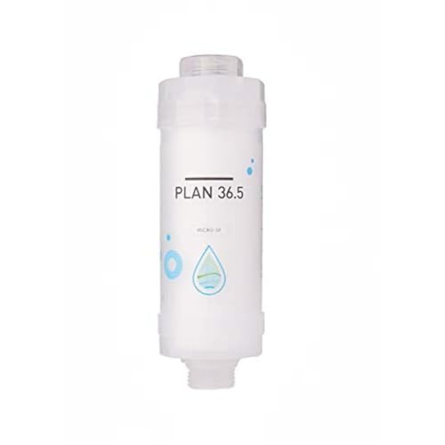 Plan 36.5 Premium Vitamin C Deluxe Korean Shower Filter for Bathroom Shower | Hard Water Filter | Hard Water Softener for Tap and Shower | Shower Filter for Hard Water for Hair - Image 1