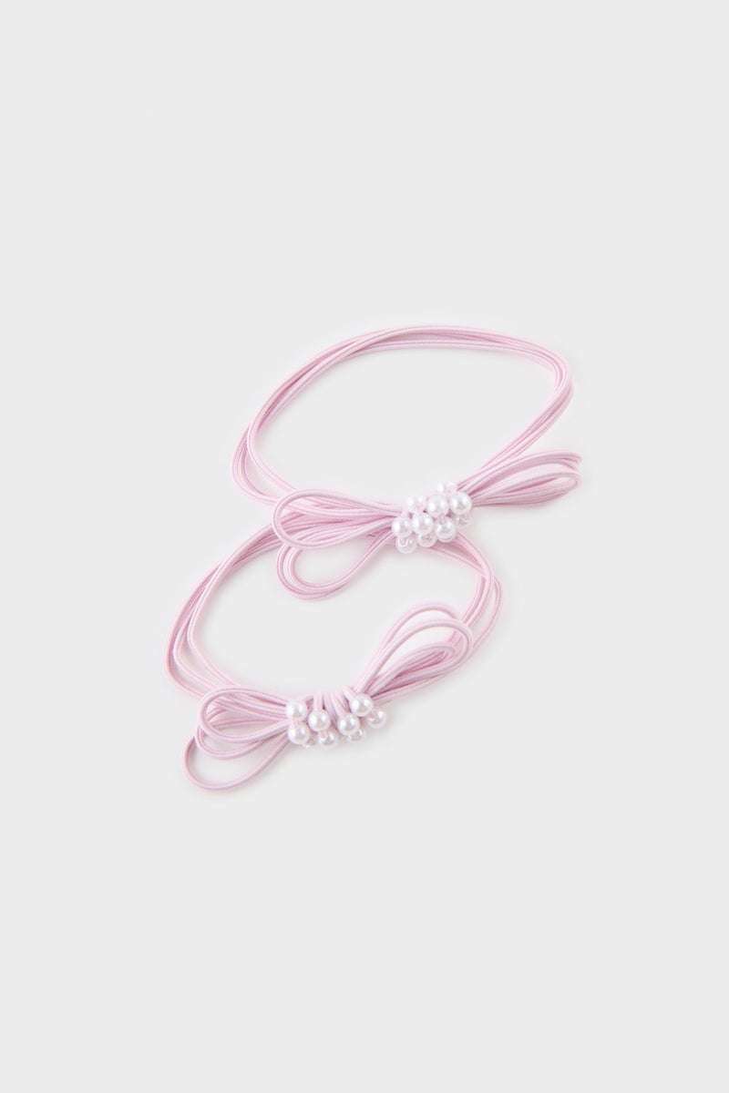 DeFacto Pink Girl Girl 3 Piece Hair Accessory Casual - Image 3