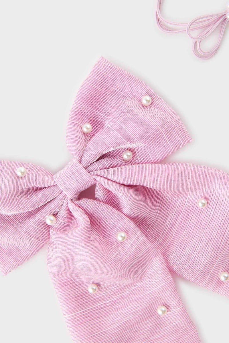 DeFacto Pink Girl Girl 3 Piece Hair Accessory Casual - Image 2