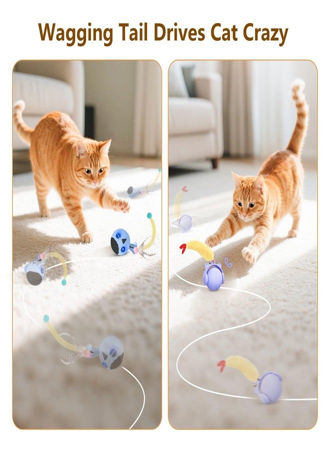 ORSDA 3 PCS Replacement Refills, Feather Tail, Elastic Net Tail, Plush Shrimps for Automatic Kitten Toys, only Suitable T93&T96 Cat Ball Toy - Image 3