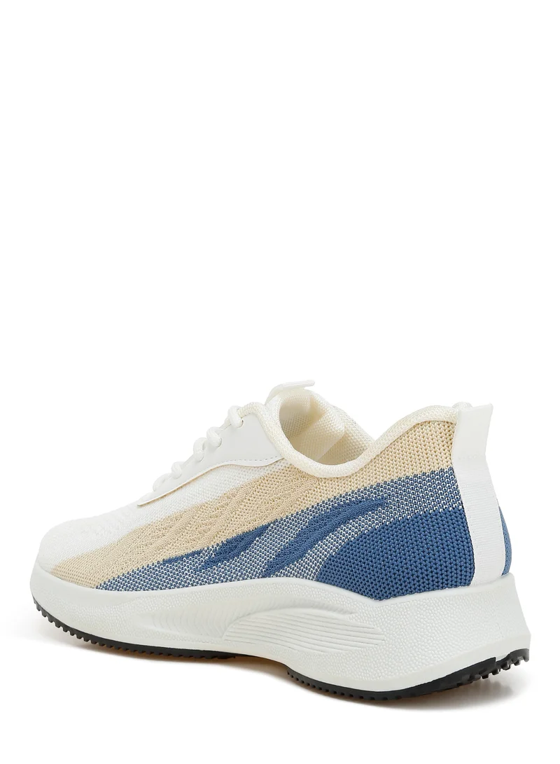 London Rag Dual Tone Chunky Men's Sneakers in White