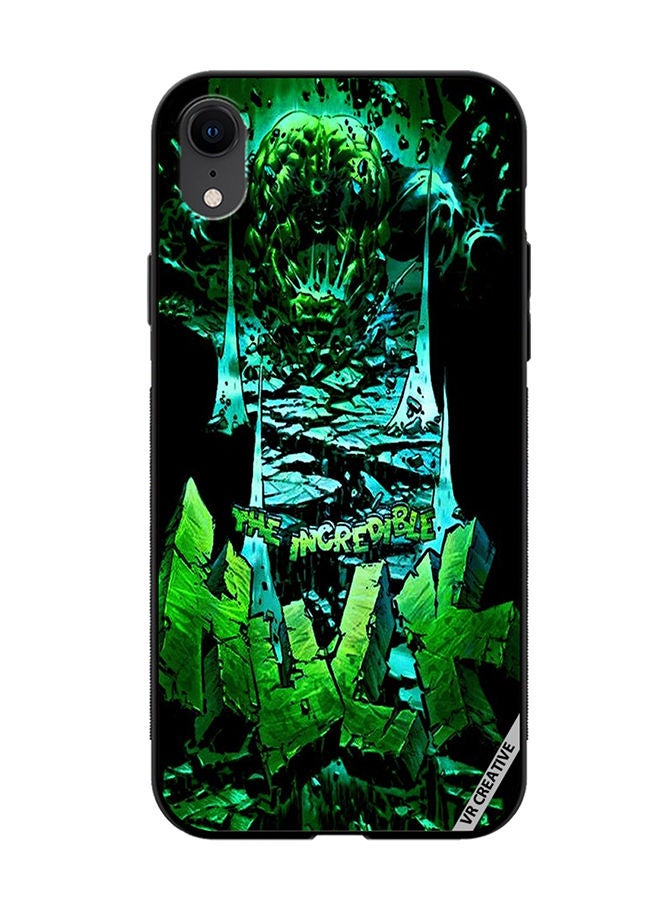 VR CREATIVE Protective Case Cover For Apple iPhone XR Hulk Design Multicolour - Image 1