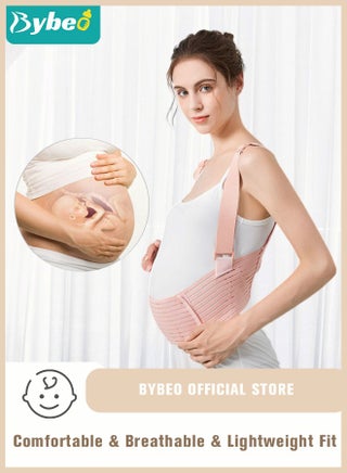 Pregnancy Belly Support Band, Adjustable Breathable Maternity Support Belt with Shoulder Strap and Back Support, XL - pzsku/ZB978F8B782BE9DE07BB8Z/45/_/1727437497/9e8553b3-80c3-45b6-a0ae-2876ef54fca5