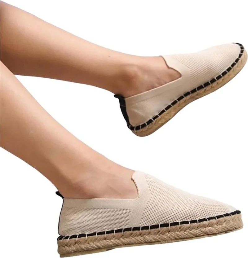 Liger Unisex Beige Knitwear Espadrille