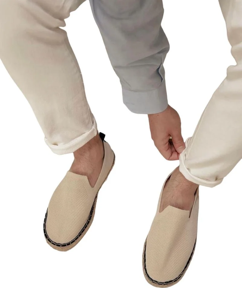 Liger Unisex Beige Knitwear Espadrille