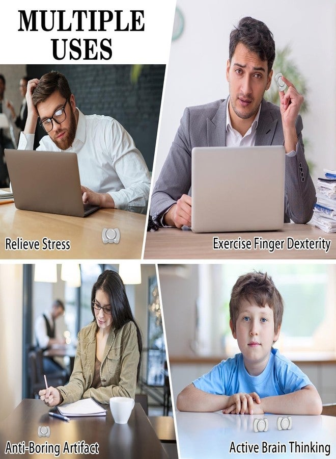 squishy Fidget Toys, Smooth Ideal Operation for Adults and Adolescent, Fidget Slider Toys, Focus Enhancement Tool for Office and Play Outside - Image 5