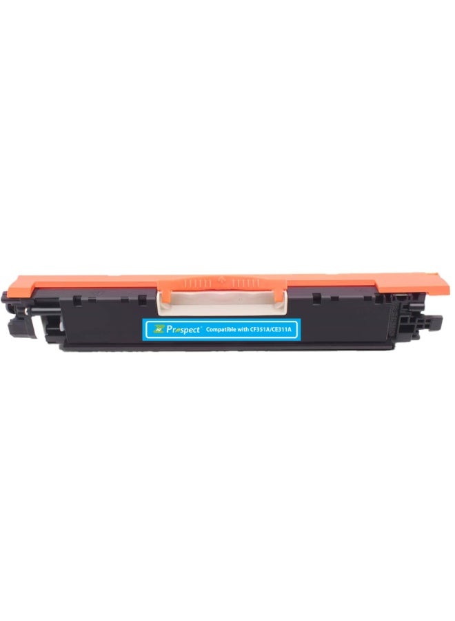 Prospect Toner 130A / 126A Cyan Laser Compatible with HP Models 130A CF351A / 126A CE311A for Printers HP Color LaserJet Pro MFP M176/M177fw/CP1025/CP1025NW,Pro 100 color/MFP M175a/M275a ( Cyan ) - Image 4