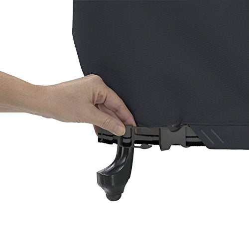 Classic Accessories Ravenna Water-Resistant 70 Inch BBQ Grill Cover, Black - Image 5