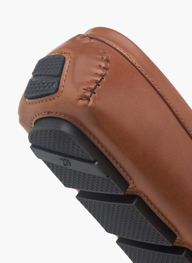 دوتشيني موكاسين رجالي سليب أون بنقشة المونوغرام - Image 5