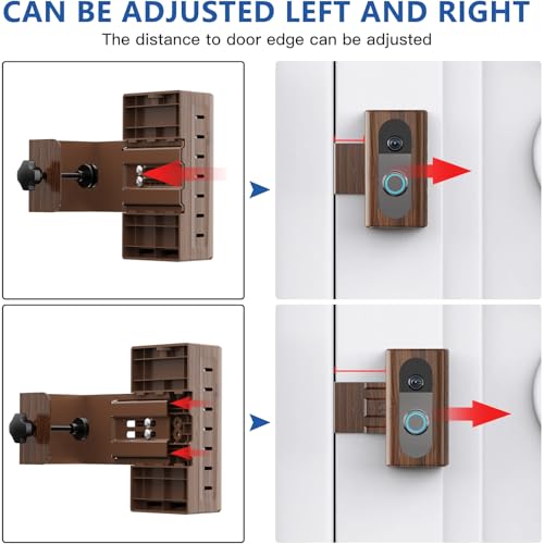 KIMILAR Anti-Theft Video Doorbell Mount Compatible with Most Wireless Video Doorbell, Adjustable Mounting Bracket Accessories for Houses, Apartments, Businesses - Image 5