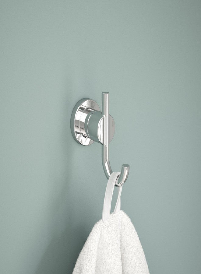 Delta NIC35-PC Nicoli Double Towel Hook Bath Hardware Accessory in Polished Chrome - Image 2