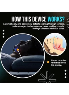 Generic Non-snoring micro-device - Nap2slim Natural-Impulse Device, electric anti-snoring device, EMS intelligent anti-snoring device, improve sleep quality, relieve fatigue (1 piece)  - Image 5