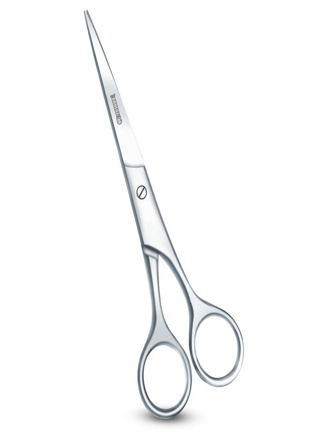DANIAL Professional Barber Scissors 5.75" - Premium Stainless Steel Hair Cutting Shears for Men’s Hair, Beard, Mustache - Precision Scissor for Salon & Home Use - Image 1