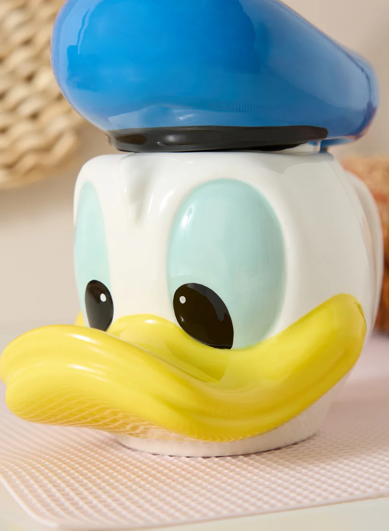 Half Moon Bay Disney Mickey Mouse Donald Mug Shaped Lid Boxed 375Ml