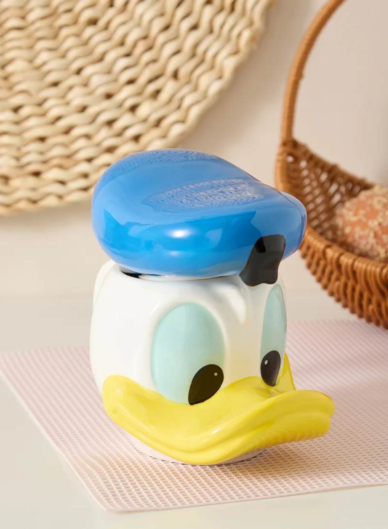 Half Moon Bay Disney Mickey Mouse Donald Mug Shaped Lid Boxed 375Ml