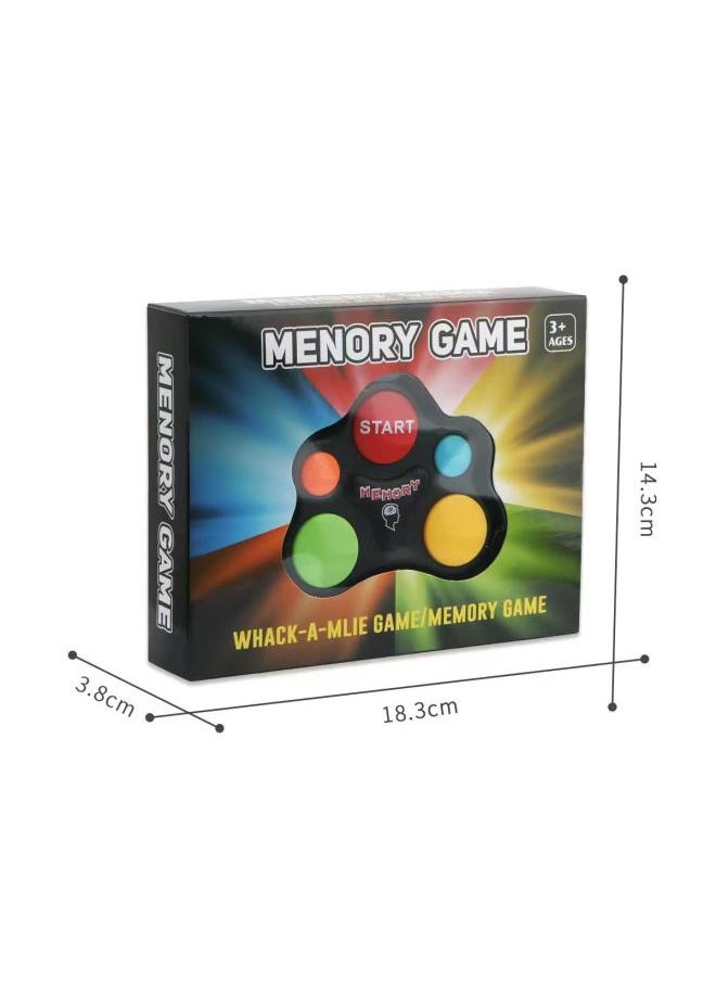 Palm Rubik's Cube Memory Training Hand-brain Game Machine Creative Sound And Light Children's Interactive Hamster Educational Toys 