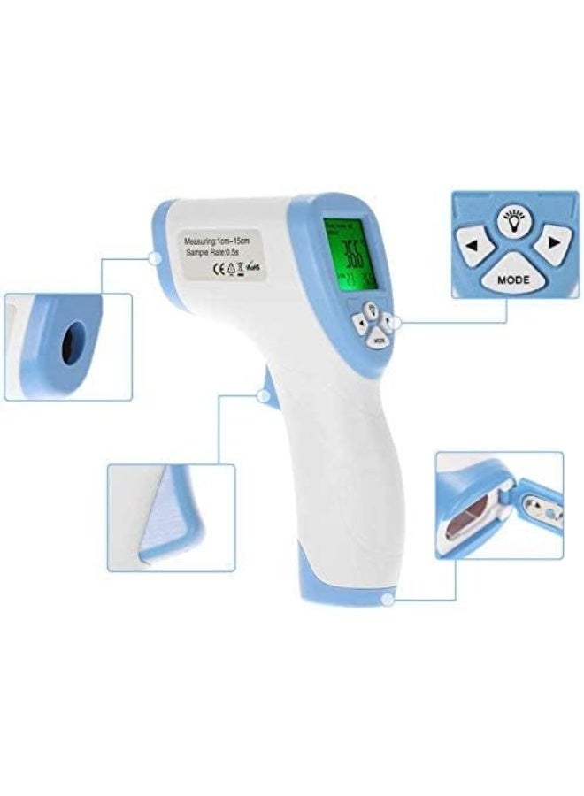 Digital LCD Infrared Thermometer – Non-Contact Forehead & Body Surface Temperature Measurement with Data Hold Function - Image 3