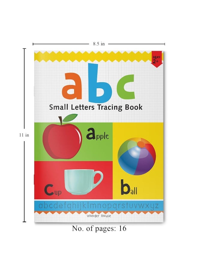 Wonder House Books Preschool Activity abc - Small Letters Tracing Book For Kids - Image 4