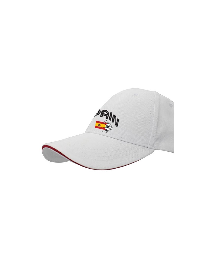 PRINTSHOP4ME Spain Unisex Adult Football Cap for Both Men and Women With Metal Adjustable Buckle Closure - Perfect for Football Fans, Match Days, Outdoor Activities, and Everyday Wear - Image 5