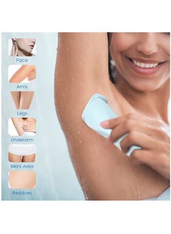 Furtey Electric Razors for Women Electric Shaver for Arm Face Legs Underarm IPX7 Cordless Bikini Trimmer with Detachable Head  - Image 5