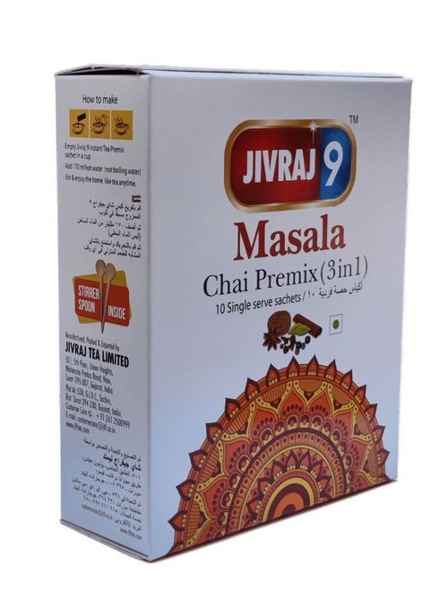 Jivraj 9 Masala Chai premix