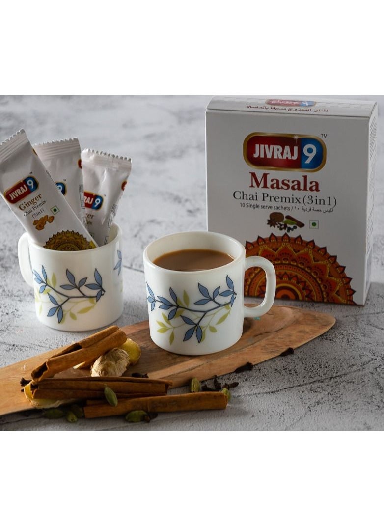 JIVRAJ 9 - Jivraj 9 Masala Chai premix - Image 1