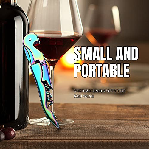 Drincarier Waiters Corkscrew Professional Wine openers,stainless steel Wine Key for Restaurant Waiters,Classic All-in-one Corkscrew, Bottle Opener and Foil Cutter - Image 2