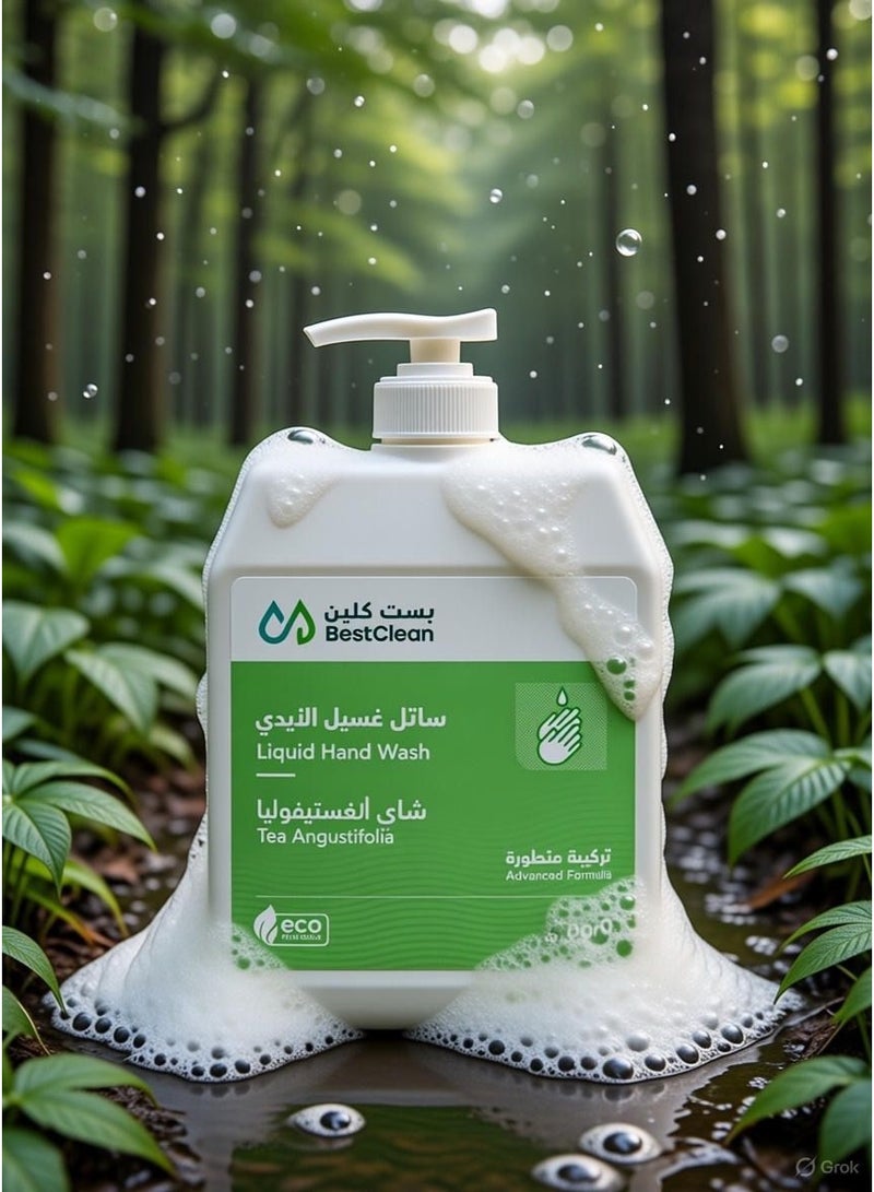 BEST CLEAN Hand Wash Liquid Angustifolia Tea 500ml - Image 4