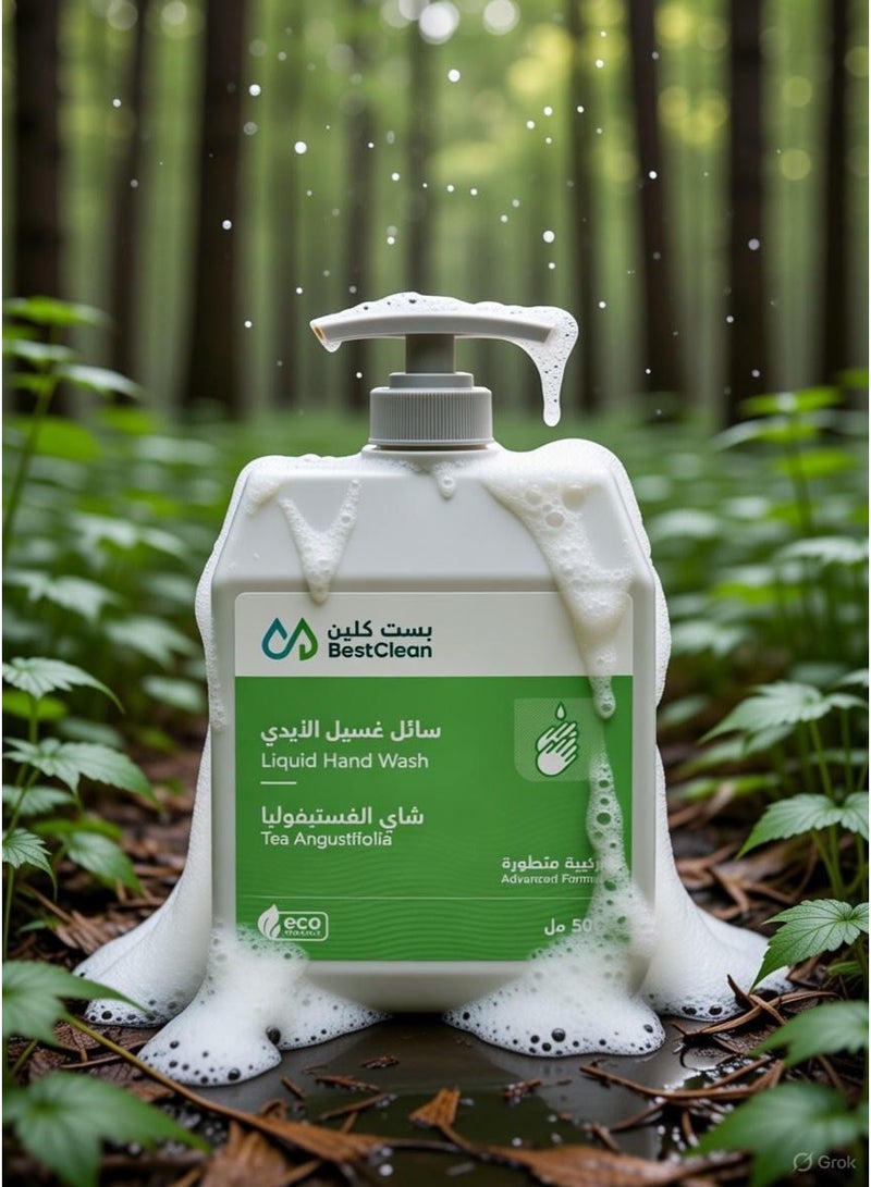 BEST CLEAN Hand Wash Liquid Angustifolia Tea 500ml - Image 5