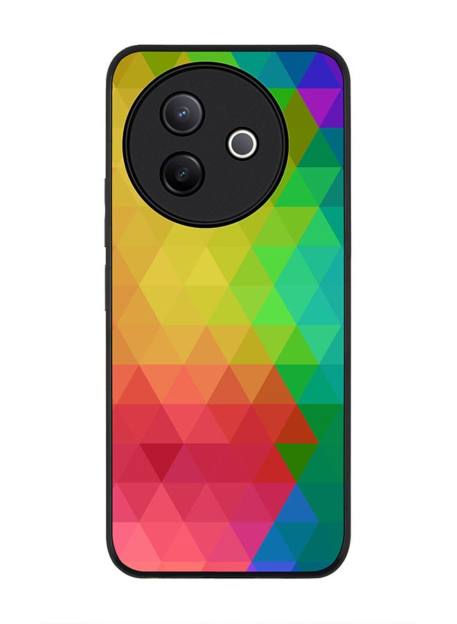 Stylizedd For Vivo Y39 5G / vivo Y300i 5G Case,Slim fit Camera Protection, Shockproof Thin Phone cover  - Tropical Prism - Image 1