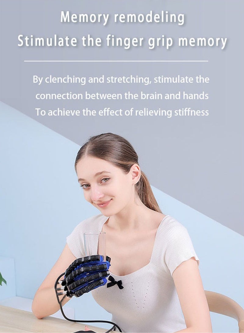 Rehabilitation robot gloves (rechargeable) can be used anytime and anywhere without plugging in, and can be used for 90 minutes to 160 minutes on a single charge, hand stroke rehabilitation equipment, hand dysfunction patient training device, stroke hemiplegia finger orthosis, used for long-term relief of finger cramps