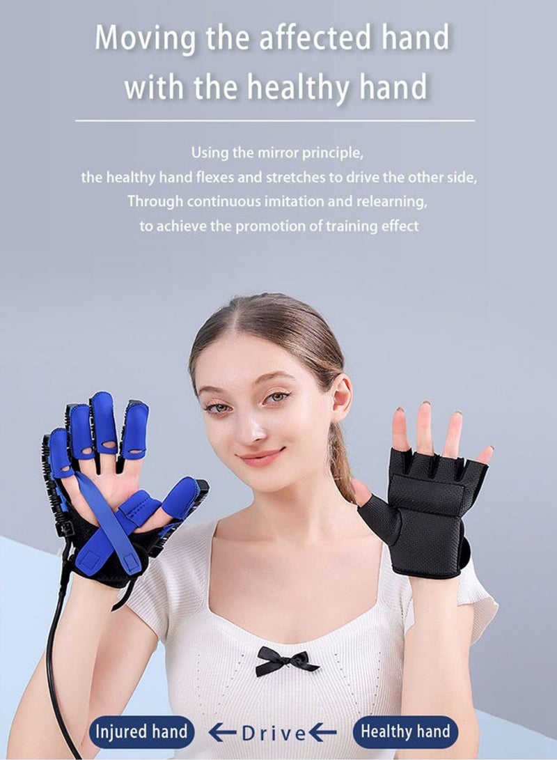 Rehabilitation robot gloves (rechargeable) can be used anytime and anywhere without plugging in, and can be used for 90 minutes to 160 minutes on a single charge, hand stroke rehabilitation equipment, hand dysfunction patient training device, stroke hemiplegia finger orthosis, used for long-term relief of finger cramps