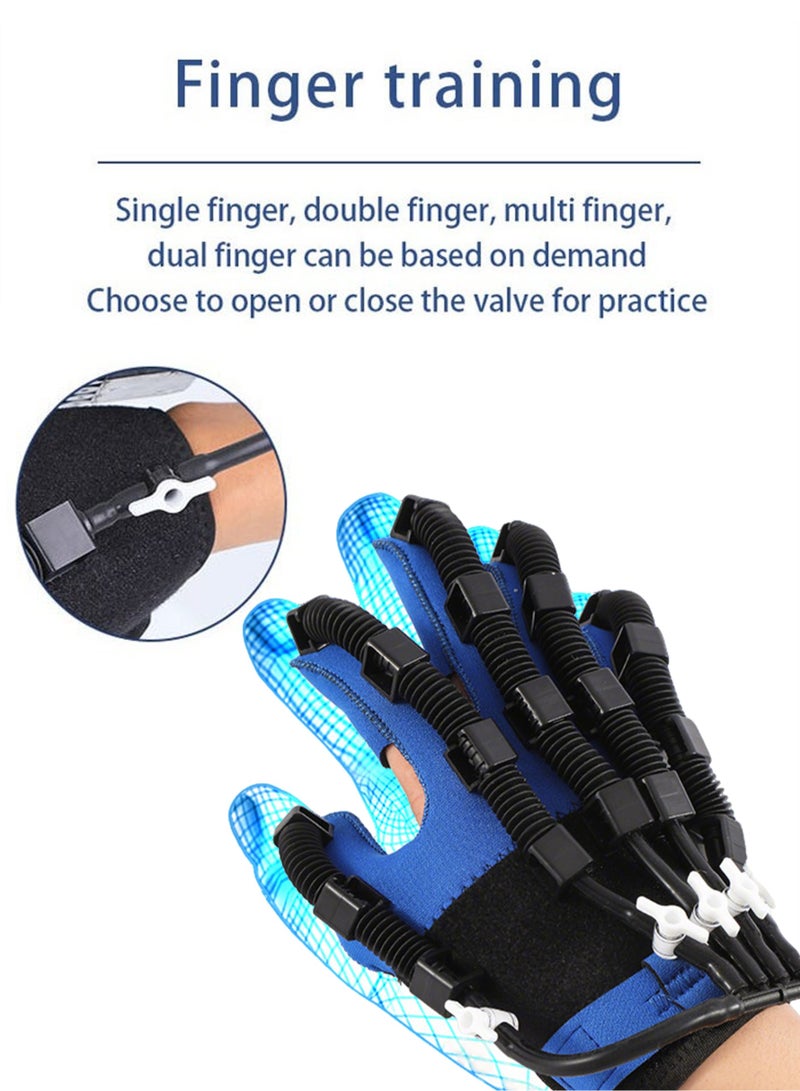 Rehabilitation robot gloves (rechargeable) can be used anytime and anywhere without plugging in, and can be used for 90 minutes to 160 minutes on a single charge, hand stroke rehabilitation equipment, hand dysfunction patient training device, stroke hemiplegia finger orthosis, used for long-term relief of finger cramps