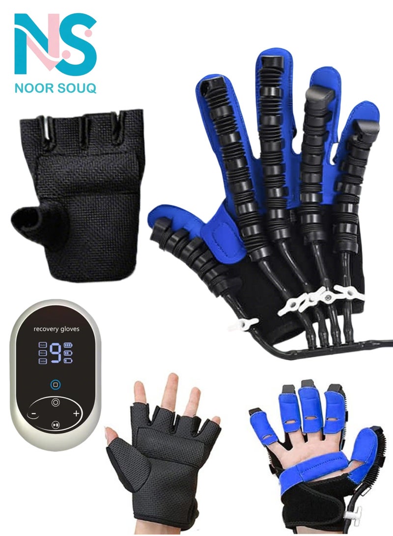 Noor Souq Rehabilitation robot gloves (rechargeable) can be used anytime and anywhere without plugging in, and can be used for 90 minutes to 160 minutes on a single charge, hand stroke rehabilitation equipment, hand dysfunction patient training device, stroke hemiplegia finger orthosis, used for long-term relief of finger cramps - Image 1