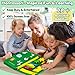 Qizfun Toddler Busy Board Montessori Toys Sensory Busy Book Educational Learning Travel Toy for Airplane Car Keeps Toddlers Engaged Birthday Gifts for Toddler Boys Girls - Image 4