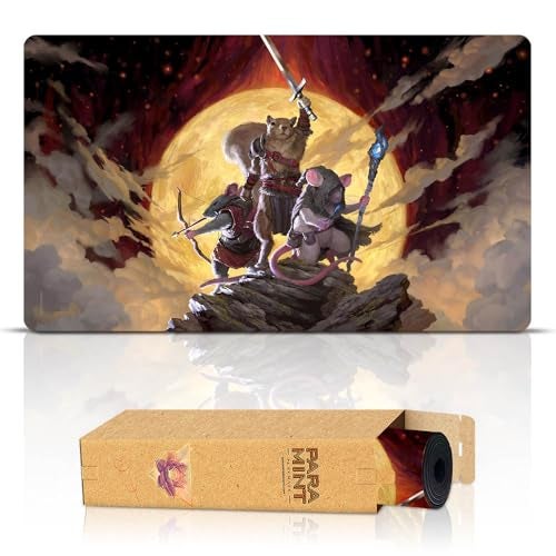 Paramint Quest (Stitched) - MTG Playmat by Clint Cearley - Compatible with Magic The Gathering Playmat - Play MTG, YuGiOh, TCG - Original Play Mat Art Designs & Accessories - Image 1