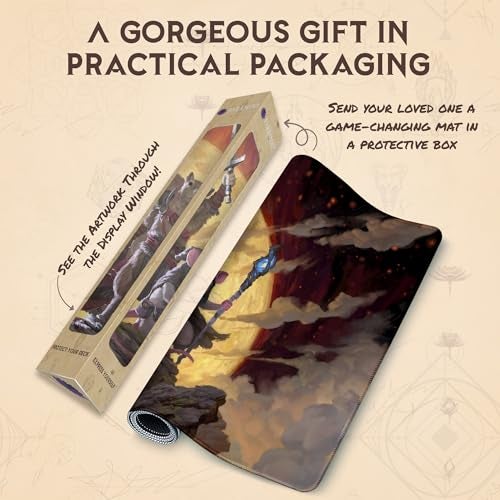 Paramint Quest (Stitched) - MTG Playmat by Clint Cearley - Compatible with Magic The Gathering Playmat - Play MTG, YuGiOh, TCG - Original Play Mat Art Designs & Accessories - Image 5