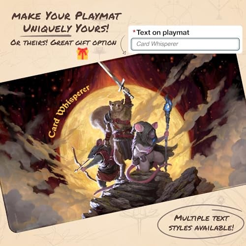 Paramint Quest (Stitched) - MTG Playmat by Clint Cearley - Compatible with Magic The Gathering Playmat - Play MTG, YuGiOh, TCG - Original Play Mat Art Designs & Accessories - Image 3