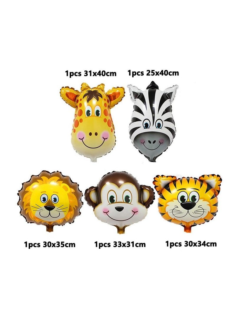 هايلاند مجموعة زينة عيد الميلاد بموضوع الغابة - زينة عيد الميلاد بموضوع سفاري الحيوانات - Image 3