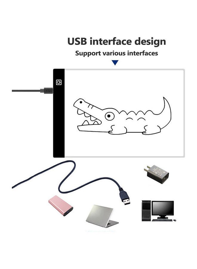 Electric USB LED Light Drawing Board White - Image 5