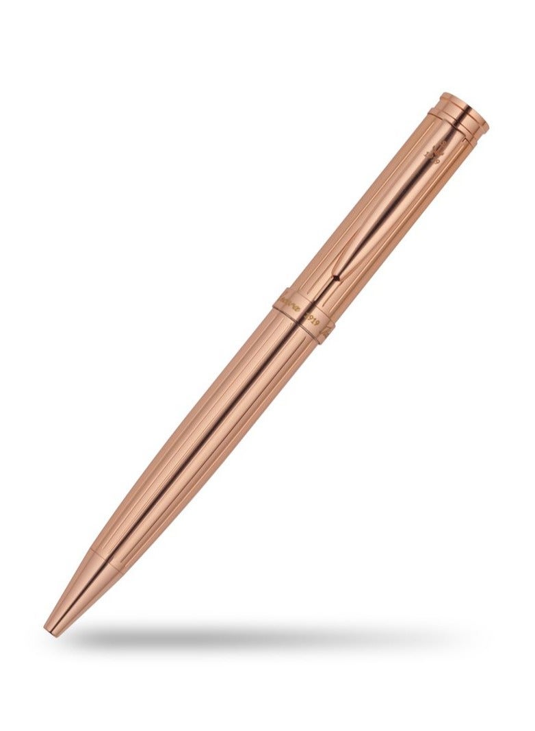 Ancora 1919 Artisti Twister Limited Edition Refillable Ballpoint Pen - Engraved Luxury Pen with Leather Box - Gift for Men & Women - Blue Ink - Image 1