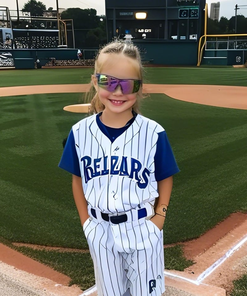 FEISEDY Kids Teens Baseball Polarized Sunglasses Sports TR90 Frame Boys Girls Cycling B2454 - Image 3