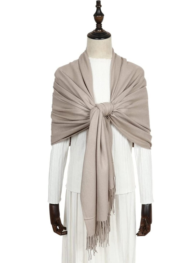 ELTRAZONE Pashmina Shawls and Wraps for Evening Dresses Scarfs for Women Fall Winter Travel Blanket Scarf Large Warm Scarves - Image 4