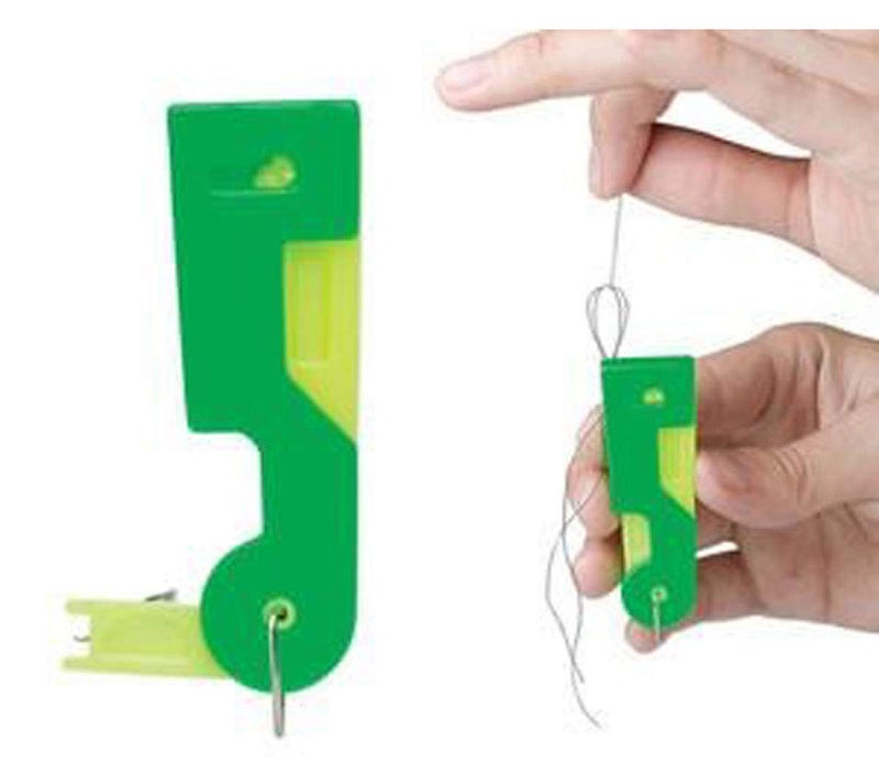 ExcitingDealz 1Pc Multicolor Automatic Plastic Needle Threader Thread Guide Needle Device for Household A Must Have Product in Every Home  - Image 1