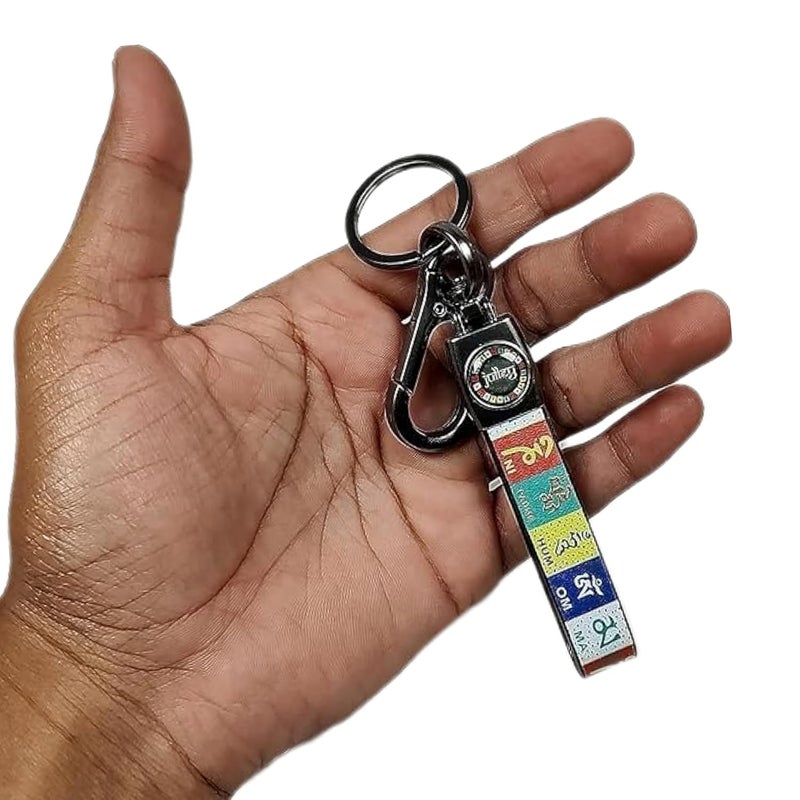Maple Premium Leather & Metal Keychain Compatible with Royal Enfield/Bullet/Bike/Car Stylish KeyRing Hook Antique Made Like Gun for Men Women - Image 2