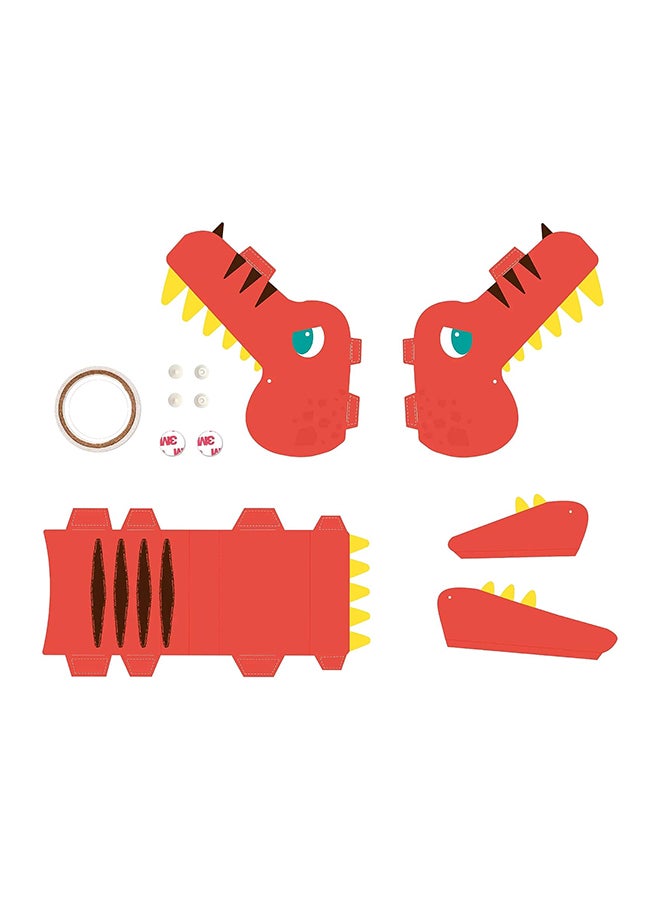 Avenir طقم متعة تنكر وحيد القرن من أفينير - تنين سحري | زي افعلها بنفسك مع أجنحة مطبوعة مسبقًا، أقلام، شعير، إبرة بلاستيكية، ونظارة رأس - اشعل الخيال | 3+ سنوات - Image 4