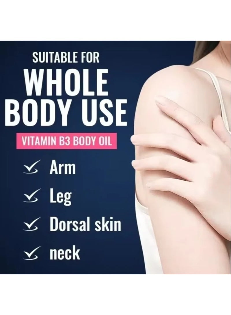 Vaseline Vitamin B3 Body Care Oil Healthy Skin Tone Unifying 200ml - Image 2